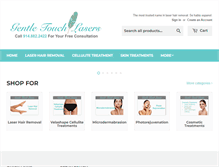 Tablet Screenshot of gentletouchlasers.com